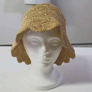 Jcrew Straw Floppy Sun Hat